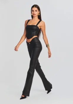 Jaylee Coated Denim Top 7 Jaylee Coated Denim Top -Women Clothing Shop Ecommerce Crop 20230718 SET1 JayleeTop WynonaPant ECOMM 0379 scaled