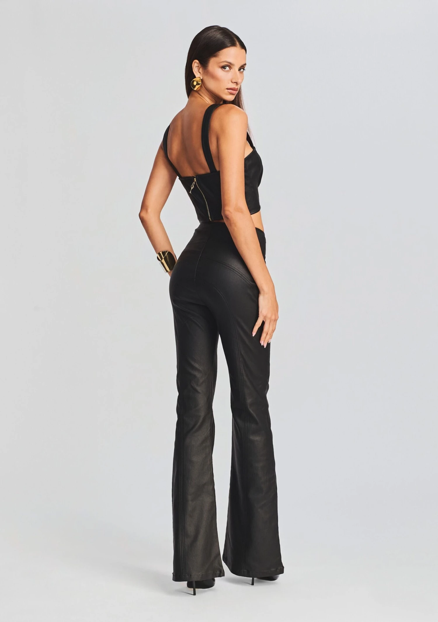 Jaylee Coated Denim Top 4 Jaylee Coated Denim Top - Image 4