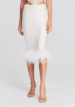 Paula Feather Skirt
