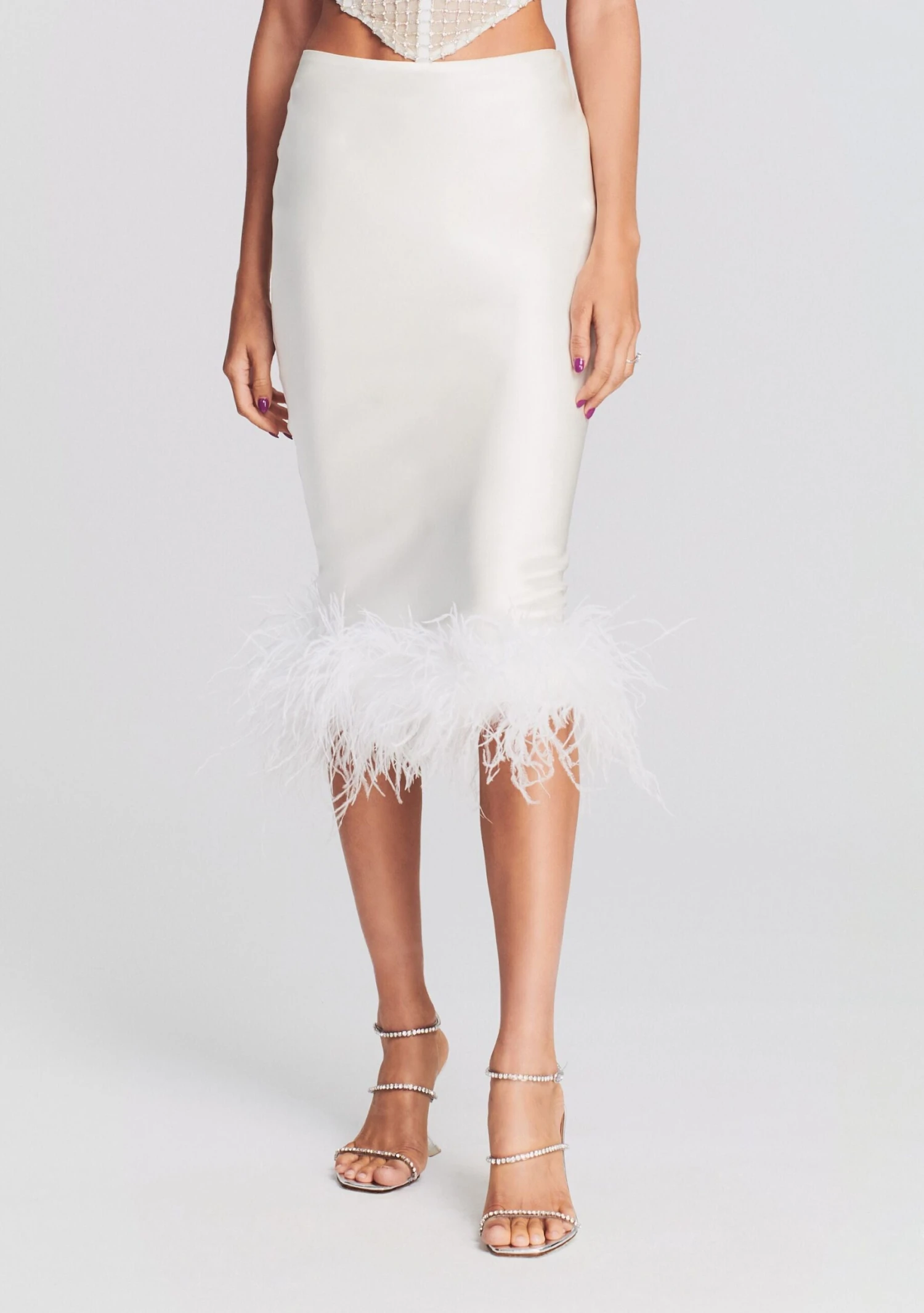 Paula Feather Skirt 1 Paula Feather Skirt