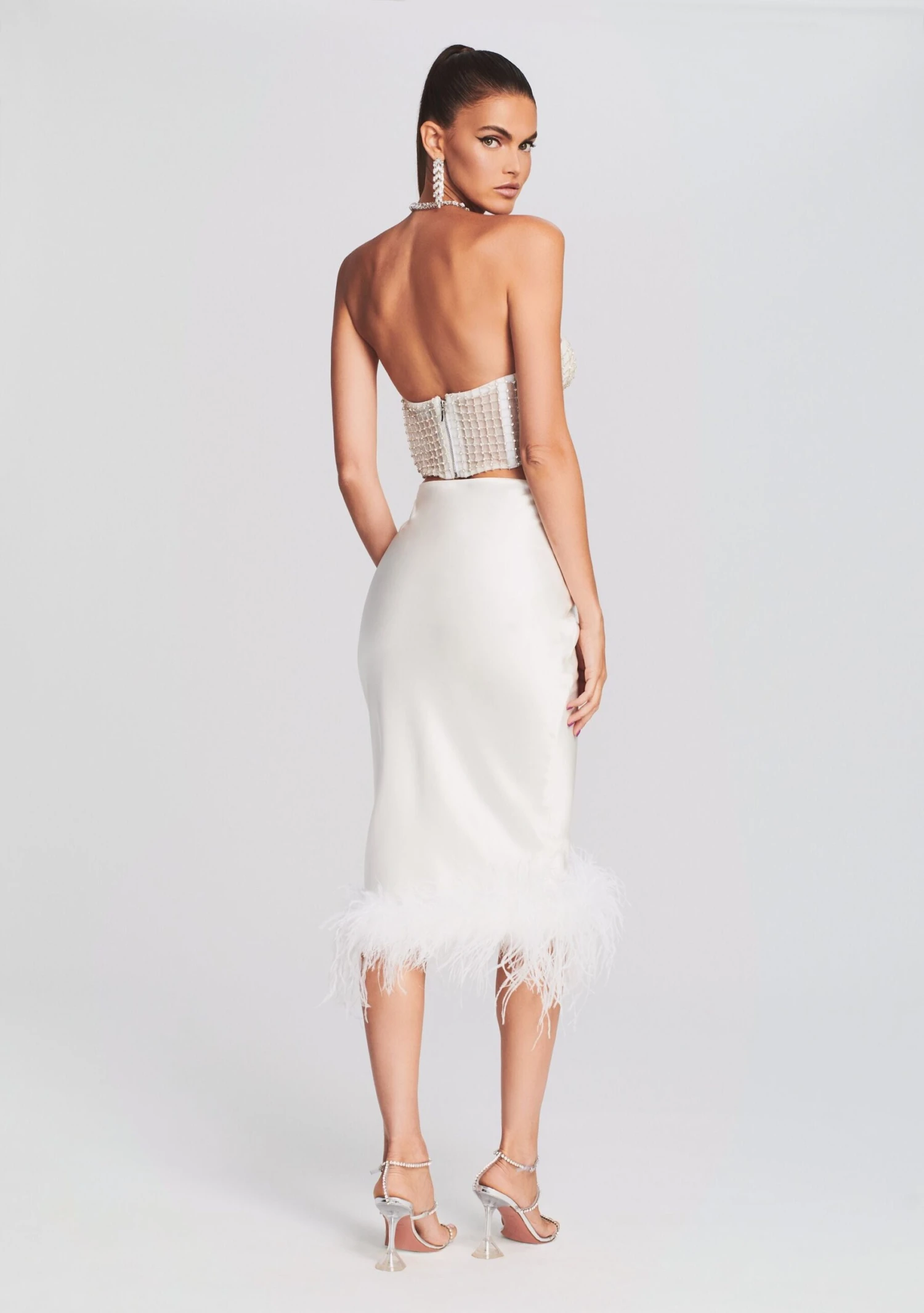 Paula Feather Skirt 4 Paula Feather Skirt - Image 4