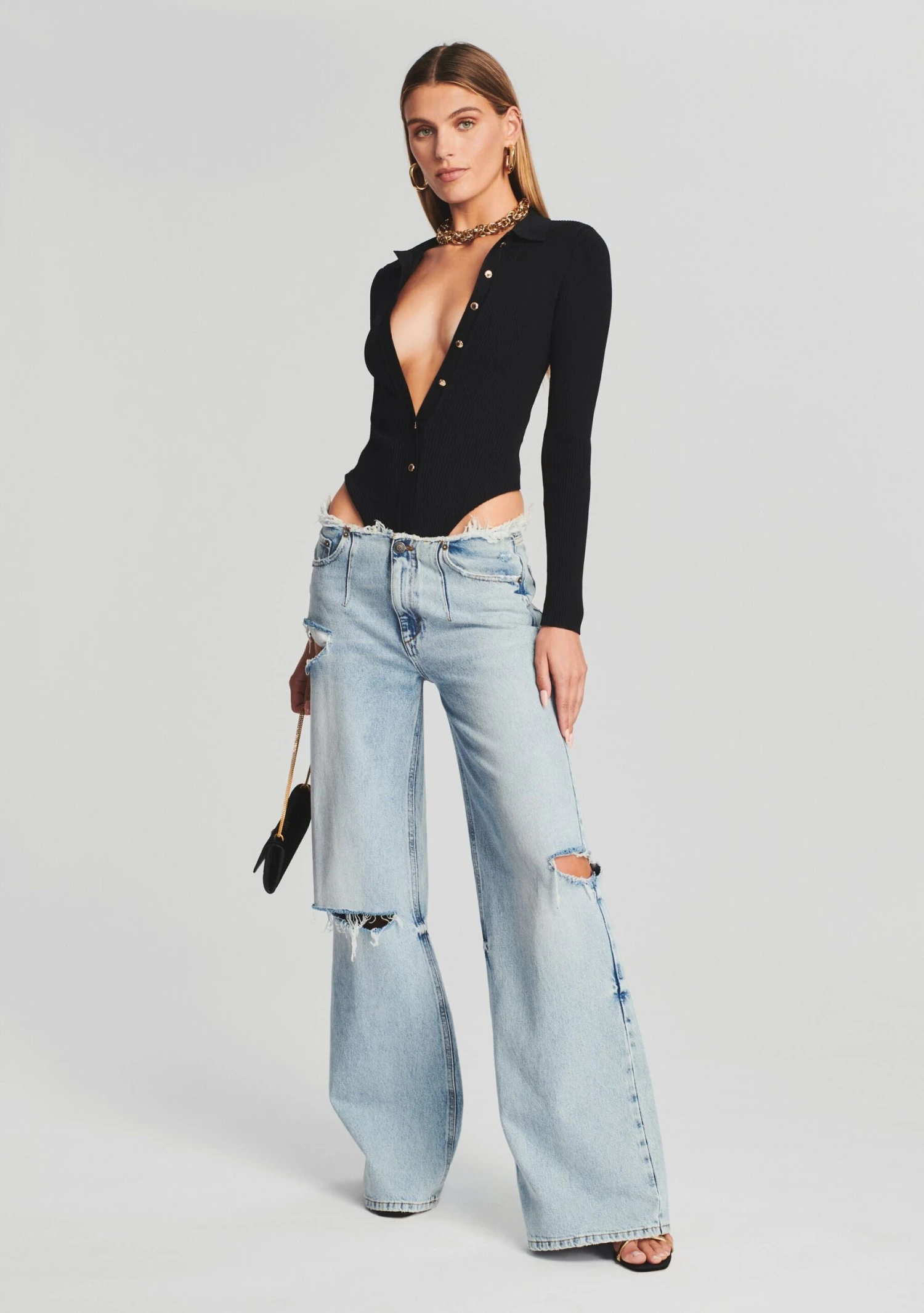 Nala Rib Knit Bodysuit 2 Nala Rib Knit Bodysuit - Image 2