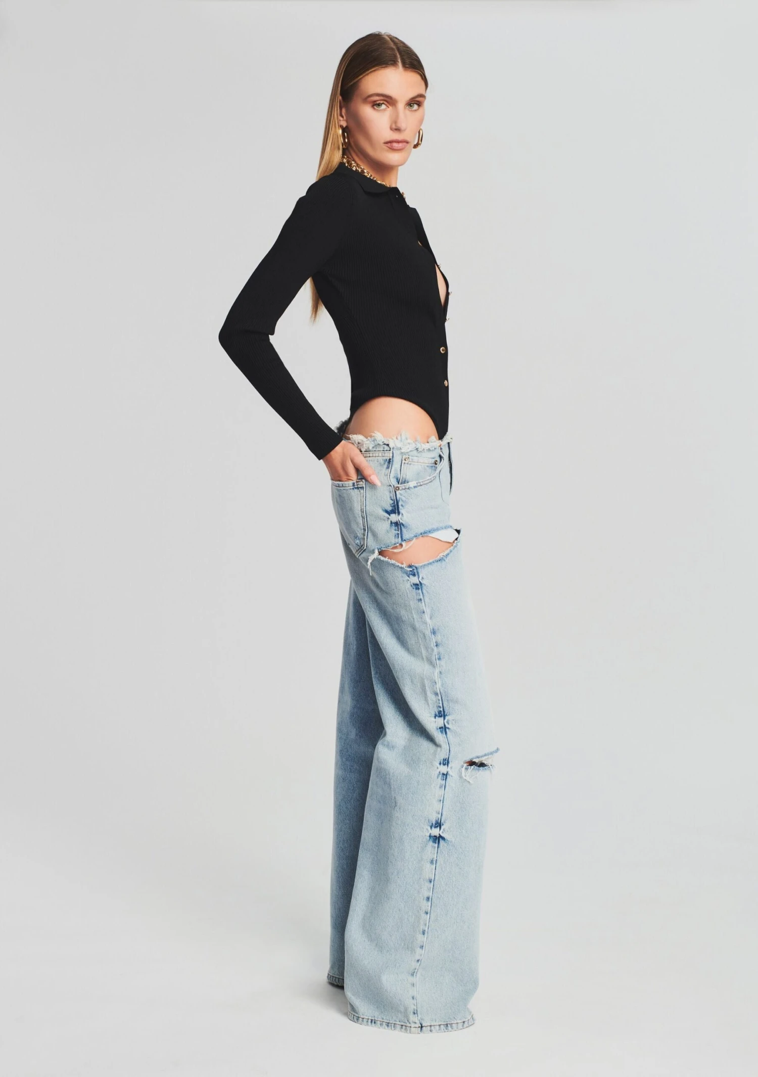 Nala Rib Knit Bodysuit 3 Nala Rib Knit Bodysuit - Image 3