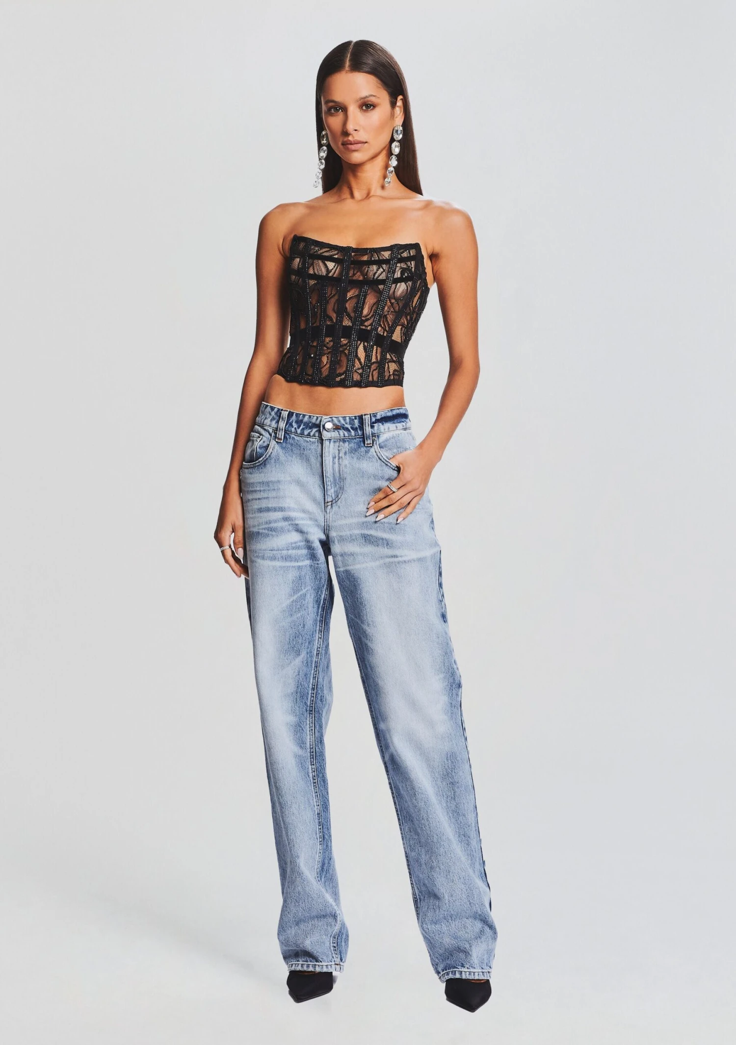 Bayley Embellished Lace Top 5 Bayley Embellished Lace Top - Image 5