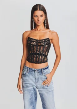 Bayley Embellished Lace Top
