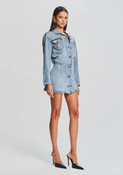 Laura Denim Dress -Women Clothing Shop Ecommerce Crop 23 09 21 LAURADRESS TIDAL 2084 ECOMM scaled