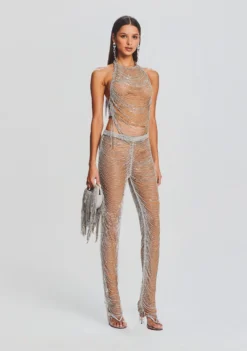 Zoe Embellished Pant -Women Clothing Shop Ecommerce Crop 23 09 22 DELANEYTOP ZOEPANT TANNINSILVER 2459 ECOMM 6e458c19 0468 419b b533 47fd340143ca scaled