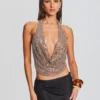 Eleanor Sequin Top