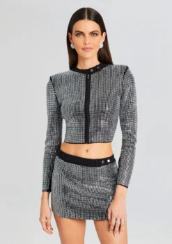 Aero Embellished Knit Jacket
