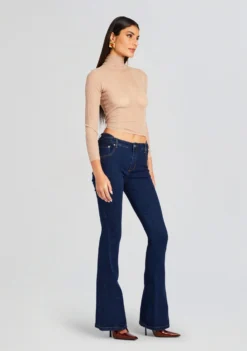 Trisha Flare Pant 7 Trisha Flare Pant -Women Clothing Shop Ecommerce Crop 23 11 15 TRISHAPANT DEEPSEA 1205 ECOMM scaled