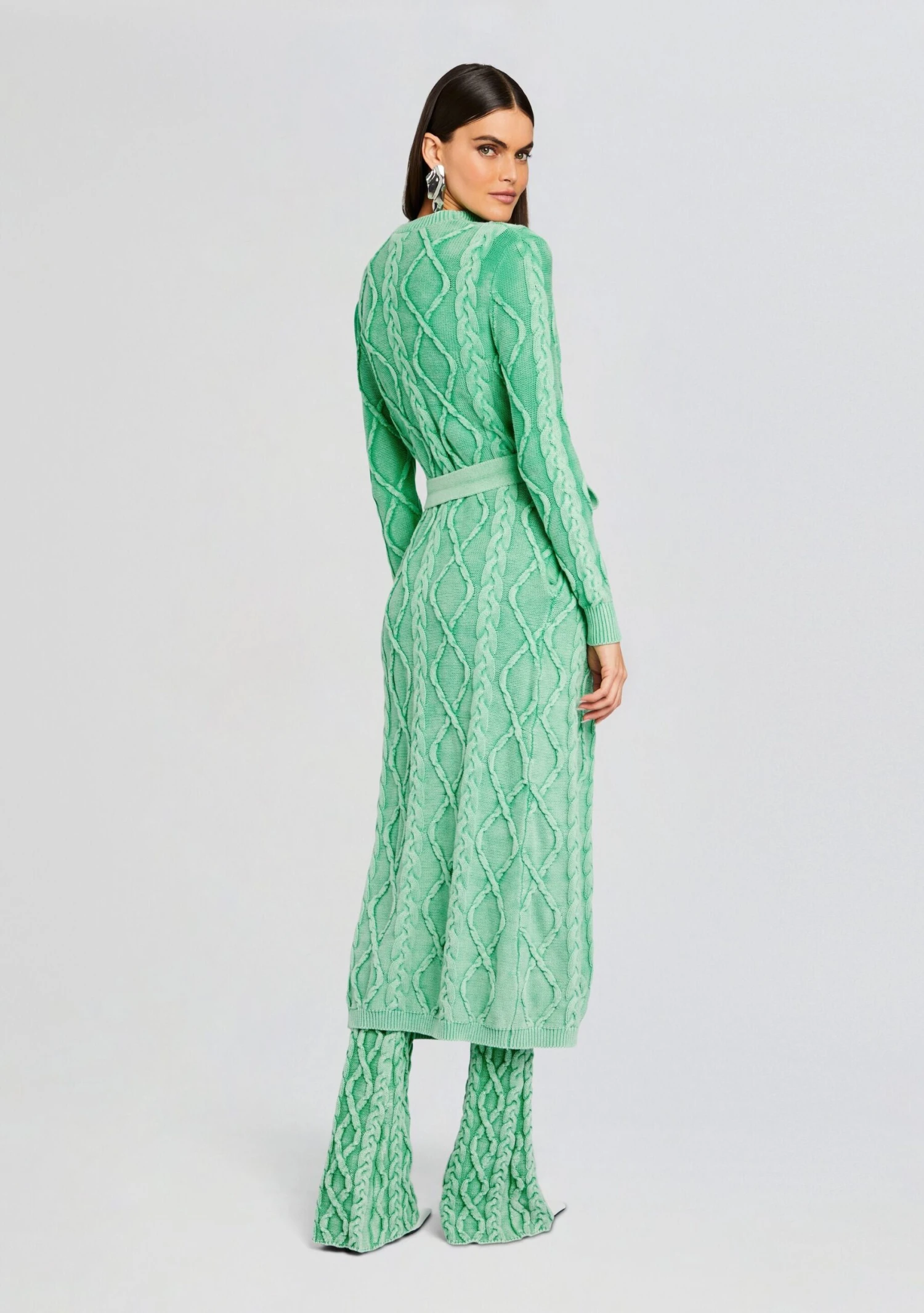 Josefina Cable Knit Cardigan 4 Josefina Cable Knit Cardigan - Image 4