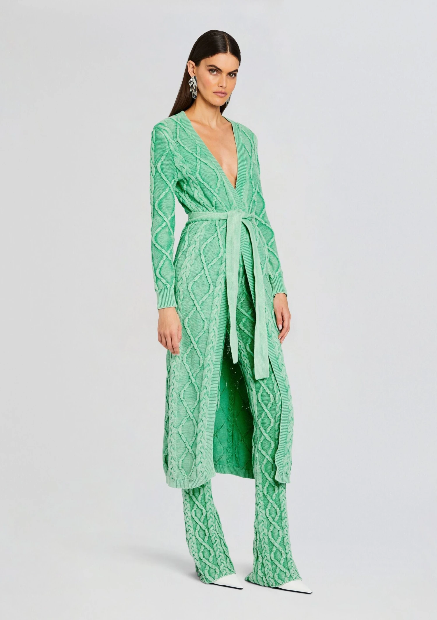 Josefina Cable Knit Cardigan 3 Josefina Cable Knit Cardigan - Image 3