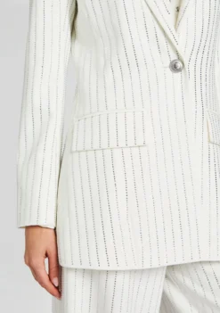 Solana Embellished Blazer 6 Solana Embellished Blazer -Women Clothing Shop Ecommerce Crop 23 12 18 KENNEDYTOP SOLANABLAZER BAYLORPANT WHITE 1353 ECOMM scaled