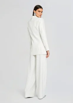 Solana Embellished Blazer 8 Solana Embellished Blazer -Women Clothing Shop Ecommerce Crop 23 12 18 KENNEDYTOP SOLANABLAZER BAYLORPANT WHITE 1362 ECOMM scaled