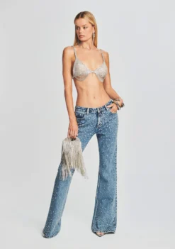 Moore Mid Rise Flare Crystal Embellished Jean -Women Clothing Shop Ecommerce Crop 230111 RETROFETE SET2 SHOT07 0831 eComm scaled