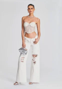 Margery Embellished Bustier Top 9 Margery Embellished Bustier Top -Women Clothing Shop Ecommerce Crop 230201 Retrofete SET2 SHOT06 006 eComm scaled