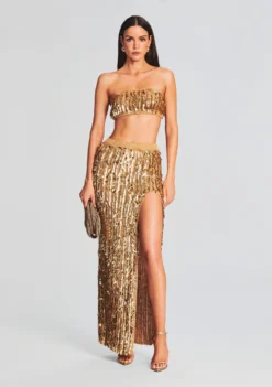 Steffy Feather Sequin Skirt -Women Clothing Shop Ecommerce Crop 230516 SET2 SHOT 20 1645 eComm scaled