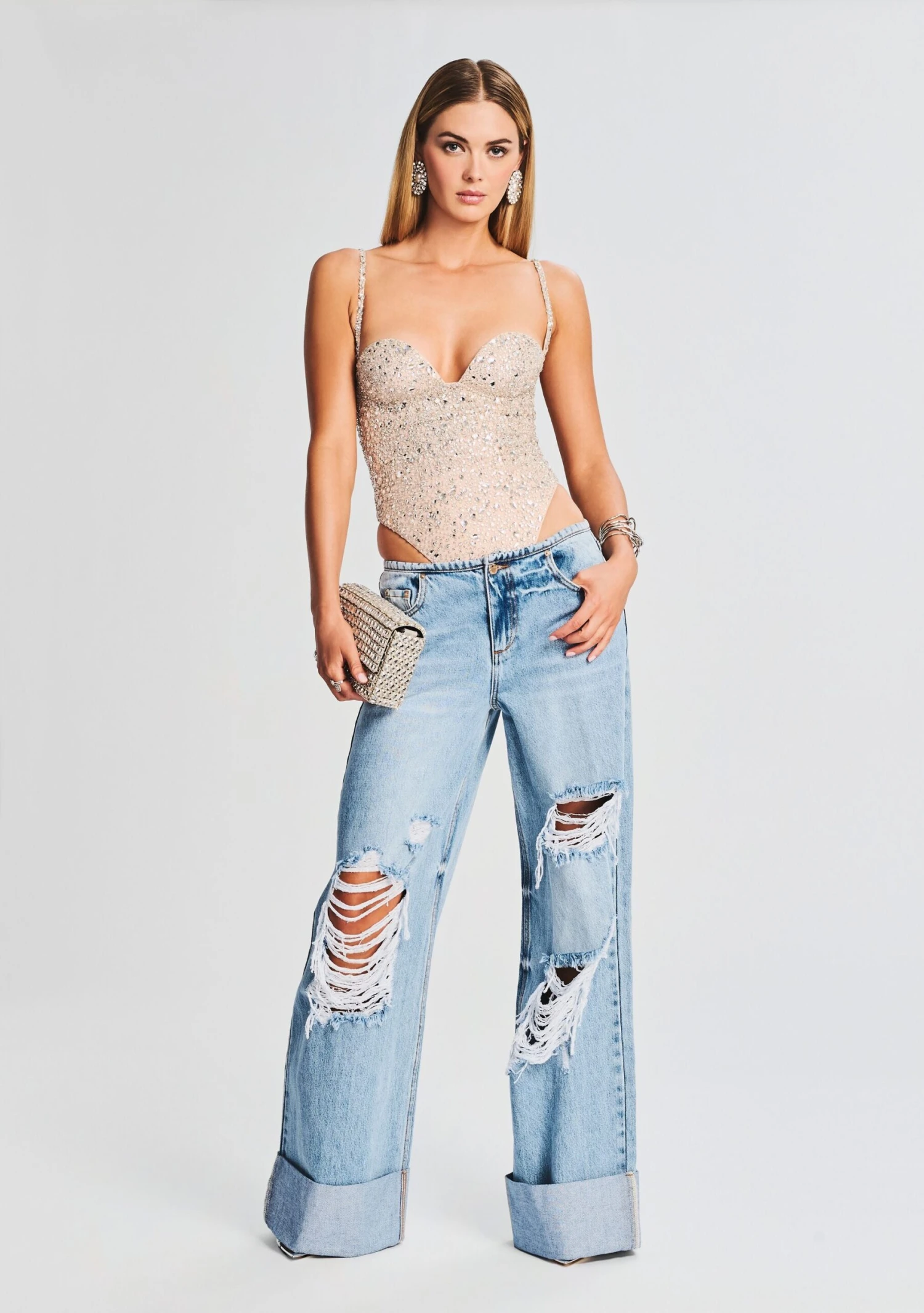 Avalon Crystal Embellished Bodysuit 5 Avalon Crystal Embellished Bodysuit - Image 5