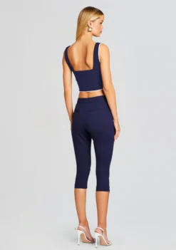 Basil Capri Pant -Women Clothing Shop Ecommerce Crop 24 01 11 BASHABRATOP BASILPANT COSMOBLAZER NAVY 0992 ECOMM 82b316b9 ae3c 4f56 8893 656fc214abdc scaled