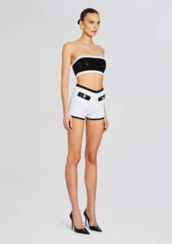 Paighton Embellished Knit Top 7 Paighton Embellished Knit Top -Women Clothing Shop Ecommerce Crop 24 02 15 AINSLEYJACKET PAIGHTONTOP TORASHORT BLACKWHITE 2097 ECOMM scaled