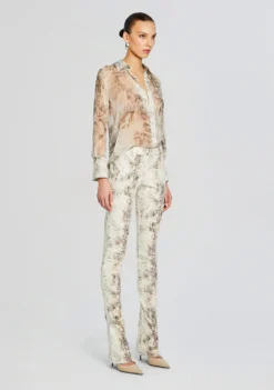 Milena Silk Blouse 7 Milena Silk Blouse -Women Clothing Shop Ecommerce Crop 24 02 15 MILENABLOUSE HUNTERPANT VINTAGESNAKE 355 ECOMM scaled