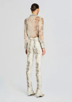 Milena Silk Blouse 8 Milena Silk Blouse -Women Clothing Shop Ecommerce Crop 24 02 15 MILENABLOUSE HUNTERPANT VINTAGESNAKE 359 ECOMM scaled