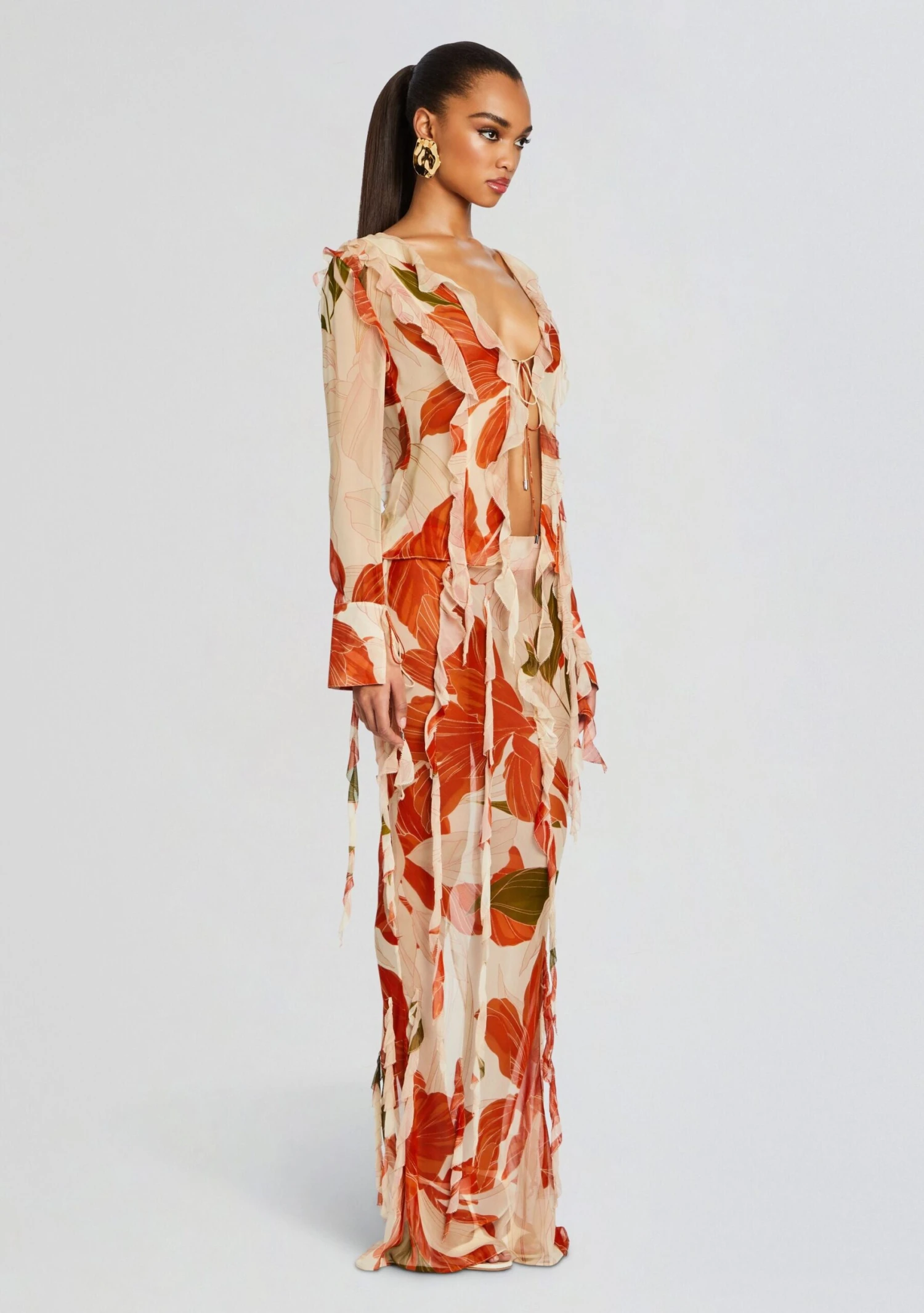 Sybil Silk Skirt 3 Sybil Silk Skirt - Image 3