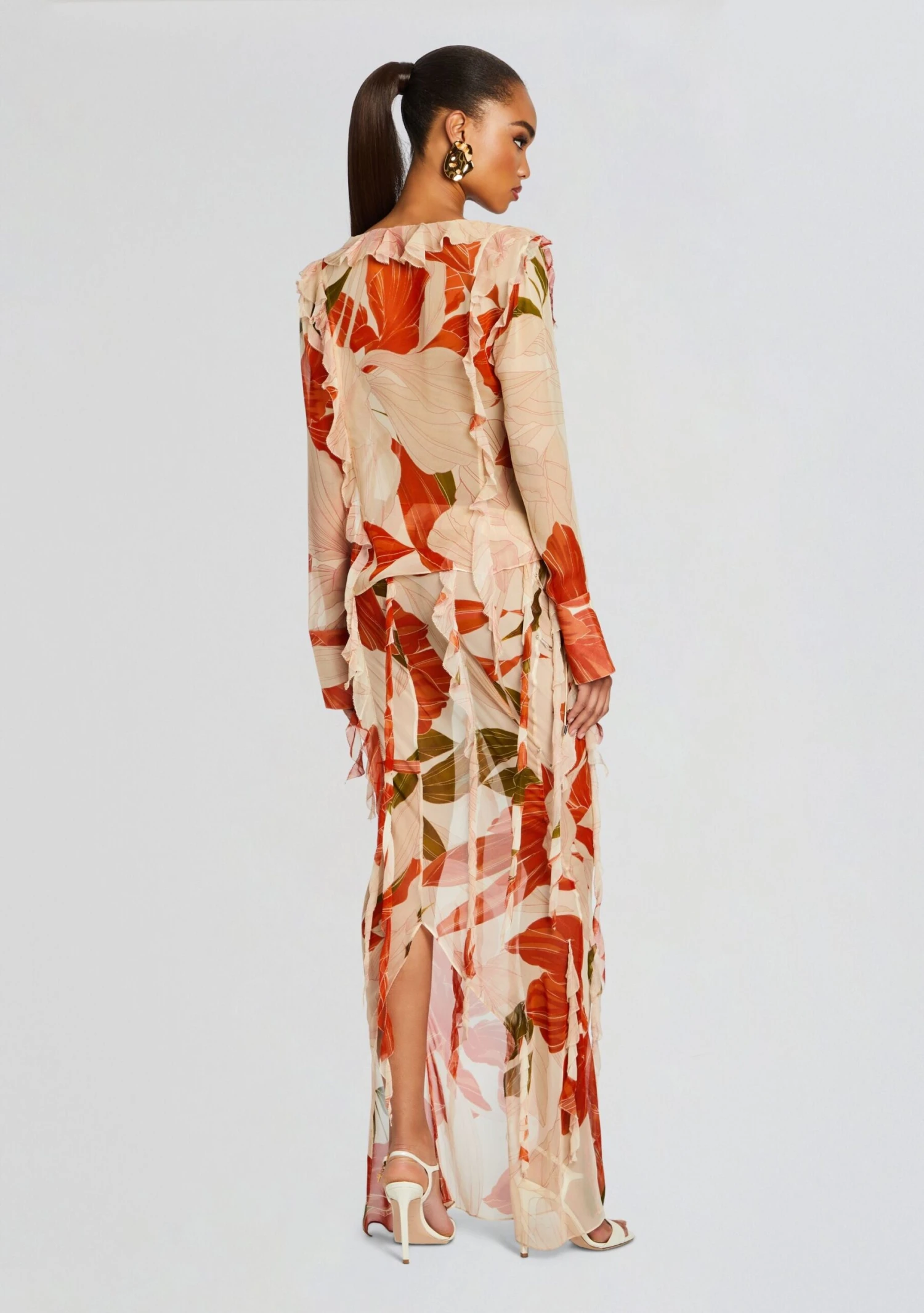 Sybil Silk Skirt 4 Sybil Silk Skirt - Image 4