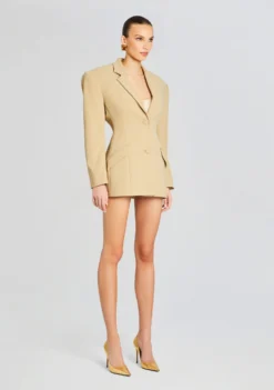 Sicily Snatched Blazer -Women Clothing Shop Ecommerce Crop 24 02 29 DORITOP NUDE TRUSHORTS GOLDMETALLICNUDE SICILYSNATCHEDBLAZER CAMEL 1337 ECOMM scaled