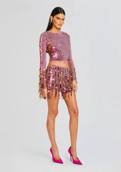 Nicola Sequin Crochet Skirt -Women Clothing Shop Ecommerce Crop 24 03 12 MIRIAMTOP NICOLASKIRT THISTLEFLOWER 1227 ECOMM 8ef6ad02 ac99 47a1 b54f df5f4918a45f scaled