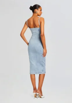 Fran Dress -Women Clothing Shop Ecommerce Crop 24 03 26 NICOLLEJACKET FRANDRESS COASTLINE 1499 ECOMM scaled