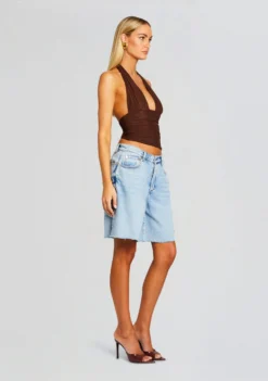 Harley Short 7 Harley Short -Women Clothing Shop Ecommerce Crop 24 04 16 BIMINIMESHTOP COCONUT HARLEYSHORT COASTLINE 1741 ECOMM scaled