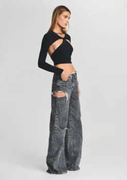 Aston Wide Leg Jean 8 Aston Wide Leg Jean -Women Clothing Shop Ecommerce Crop Retrofete eComm 220830 Shot 11 0201 scaled