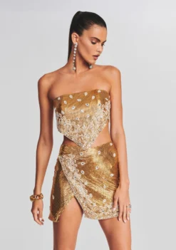 Milos Embellished Chainmail Top 9 Milos Embellished Chainmail Top -Women Clothing Shop Ecommerce Crop Retrofete eComm 220830 Shot 41 0045 scaled